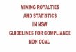 Mining Royalties & Statistics · Show capital expenditure on plant and equipment for the period split between mining of mineral and treatment of mineral. The employment and capital