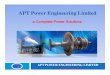 APT Power Engineering LimitedAPT Power Engineering Limitedqcfihyderabad.com/.../APT-Presentation.pdf · APT ROLE IN CEMENT INDUSTRY: •APT is into Cement Industry from the year 2008,