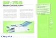 DF-755 Brochure - Duplo USA Corporation DF-755 Paper...DF-755 Manual Setting Folder Affordable Folding at Your Fingertips The DF-755 Folder is convenient, easy to use, and designed