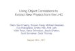 Using Object Correlations to Extract New Physics from the LHCmctp/SciPrgPgs/events/2008/LHC2008/... · Using Object Correlations to Extract New Physics from the LHC Shan-Huei Chuang,