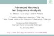 Advanced Methods for Sequence Analysis · Convex Optimization G. Rätsch, C.S. Ong and P. Philips: Advanced Methods for Sequence Analysis, Page 2 Machine Learning as Numerical Optimization