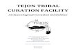 TEJON TRIBAL CURATION FACILITY Curation... · 1.0 - INTRODUCTION ... To educate Tribal Members and the general public in the culture, heritage, and language of the Kitanemuk and Tejon