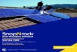 S100 UL Install Manual v.2.0 · SnapNrack Series 100 PV Mounting System offers a low profile, visually appealing, photovoltaic (PV) ... P320-5NC4ARS , P370-5NC4AFS, and P400-5NC4AFS