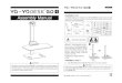 Assembly Manual ASSEMBLY KIT Yo-Yo DESK GO · sales@yo-yodesk.co.uk+44 01793 575 082 ® Please place the Yo- o Desk GO on a surface suitable to hold the entire base of the Yo- o Desk
