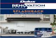 120595 Renovation Range Splashback… · 3. Lay off. Once each section is coated, gently go over the surface in the same direction with an unloaded roller using minimal pressure