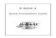 R:BASE X for Windows Quick Installation Guide€¦ · Begin by inserting the installation CD into your CD-ROM drive. Normally, the setup process begins automatically. However, if