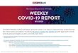 Minnesota Department of Health WEEKLY COVID-19 REPORT€¦ · Weekly data is reported by MMWR week, which is the week of the year assigned by the National Notifiable Diseases Surveillance