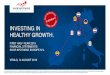 INVESTING IN HEALTHY GROWTH....INVESTING IN HEALTHY GROWTH. FIRST HALF-YEAR 2019 FINANCIAL STATEMENTS SHOP APOTHEKE EUROPE N.V. VENLO, 14 AUGUST 2019 THIS PRESENTATION IS SOLELY FOR
