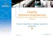 ClearSy Systems Engineering · and standards, transmission by induction loop, sensors ... Confidential and proprietary information –Property of ClearSy 6 uFormal methods - definition