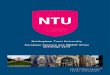 Nottingham Trent University European Creative and SMART ... · future thinking by direct contact with senior city leaders After consultation with NTU academics, Nottingham City Council