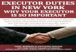 EXECUTOR DUTIES - Law Offices of Kobrick and Moccia · 2016. 1. 26. · Executor may then prepare the documents necessary to facilitate the transfer of assets. Now that you have a