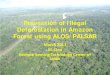 Prevention of Illegal Deforestation in Amazon Forest using ... · • From 2004, INPE* is detecting deforestation in Amazon using optical satellite images. • Weakness of the system