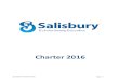 Charter 2016 - salisbury.school.nz · SALISBURY CHARTER 2016 Page | 3 Salisbury is a national residential school for girls with underlying intellectual impairment and complex learning