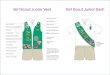 Girl Scout Junior - Where to Place Insignia Award Pins Journey Award Badges Place your first Journey
