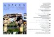 ABACUS A Bi.Annual Internationally Refereed JOURNAL ON … · 2016. 11. 18. · ABACUS A Bi.Annual Internationally Refereed JOURNAL ON ARCHITECTURE, CONSERVATION AND URBAN STUDIES