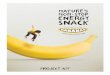 NATURE’s NON-STOP ENERGY SNACK - Banana · bananas, with subsequent bunches every 8-10 months thereafter. A bunch averages 150 to 200 bananas and weighs approximately 35-50 kilograms