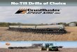 No-Till Drills of Choice - CrustBuster Speed King Inc. · • Dual 2 x 13 press wheels for precision planting Planter-Style Cast Opener • Big Blade/Little Blade configuration for