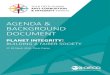 AGENDA & BACKGROUND DOCUMENT · Open Government & Open Data for Integrity Integrity in Local Governance Combating Corruption: ... undermines innovation and the worldwide diffusion
