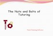 Albright College Peer Tutoring Program - The Nuts and Bolts of Tutoring · 2018. 10. 8. · First floor of Computing / Mathematics Bldg. Tutoring in all other subjects Approx. 70