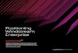 Positioning Windstream Entterprise - Transform Your Network · 3/2/2020  · Unparalleled, flexible CCaaS solutions that . transform CX and improve staff productivity Over 15 years