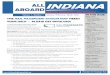 ALL ABOARD - Indiana Passenger Rail Alliance · ALL ABOARD INDIANA example, BNSF was second among the six Class I’s in the most recent host railroad “report card” Amtrak publishes