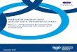 National Health and Social Care Workforce Plan · 2018. 8. 12. · workforce planning across the health and social care sector can only be delivered through extensive partnership