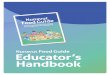 Nunavut Food Guide Educator’s Handbook - Healthy Living€¦ · • Country food does not really fit with the 4 food group idea. When all the parts of different animals are eaten,
