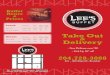 Mon–Fri Sat, Sun, Holiday 11:30–3:30 Take Out · Take Out & Delivery • Free Delivery over $40 • Pick Up 10% off Leech Printing 289185 204.728.3888 201 - 18th Street N., Brandon