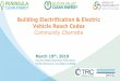 Building Electrification & Electric Vehicle Reach Codes€¦ · 19/03/2019  · Key Takeaways for Community 19 • All-electric compliance pathways are possible for new construction