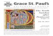 A Progressive Community — Loving God, Serving Others ...gsptucson.org/parish/bulletins/Bulletin-07-28-2013.pdf · 7/28/2013  · 7 p.m. – Meditation Group Wednesday 7 a.m. –
