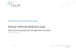 Heavy Vehicle National Law · Heavy Vehicle National Law 2015 Court Imposed and Infringement Penalties Commencing 1 July 2015. Page 2 of 40 Penalties ... Contravening condition of