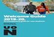 Welcome Guide 2019-20....6 7 Library services. Joining the library You are automatically registered as a library user when you start your course and your student ID card is also your