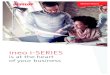 ineo i-SERIES · 2020. 5. 13. · Brochure ineo i-Series Born from our desire to rethink the role of multifunctional devices in business, our next generation technology sits at the