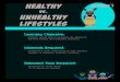 Healthy Activity 1 vs. Unhealthy lifestyles · Instructions: Decide what is healthy and unhealthy in the pictures below. Circle the correct answer. Which do you want to be? Healthy