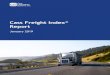 Cass Freight Index Report - Cass Information Systems, Inc Index...Using the Cass Shipments Index as a predictive proxy, this would leave us believing the number reported (now at the
