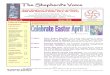 Newsletter April 2018 - Good Shepherd UCC€¦ · 06.04.2018  · Newsletter April 2018 Table of Contents Community ... around the church property. Easter Bonnet Parade and Contest—Do