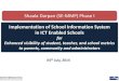 Shaala Darpan (SE-MMP) Phase I Implementation of School ...mhrd.gov.in/sites/upload_files/mhrd/files/upload...SMS Alerts for Parents: Student Attendance ... Service Provider Cloud