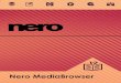 Nero MediaBrowser - MediaHome Media, Nero MediaHome Burn, Nero MediaHome Play, Nero MediaHome DVD, Nero