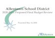 Allentown School District · Title III 574,379 Title IV 1,244,546 Medicaid Reimbursement 1,600,000 ... Clerical - School and Departments $4,417,603 Skilled Trades $1,073,810 ... Other