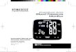 1 BRAND IN MASSAGE* Premium Arm Blood Pressure Monitor · BPA-750-CA Ver. B Instruction Manual and Warranty Information Premium Arm Blood Pressure Monitor #1 BRAND IN MASSAGE* NO