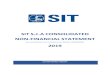 SIT S.P.A CONSOLIDATED · ^Sustainability Report _) of SIT (hereinafter also ^the Group _ or ^SIT Group _), prepared in compliance with the provisions of Articles 3 and 4 of Italian