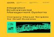 Integrated Environmental Management Systems: Company ...facultymembers.sbu.ac.ir/fanni/wp-content/uploads/... · management (including the IEMS management representative), and the