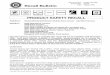 File In Section: 08048 Recall Bulletin Date · support housing. The “Heated Windshield Washer” fuse is in location “F28”, which is positioned in the rear inside quadrant of