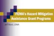 FEMA’s Hazard Mitigation Assistance Grant Programs · “Calculated using the Net Present Value” 0 1 2 3 4 5 6 7 8 9 10 11 12 13 14 15 16 17 18 19 20 now $50k $50k $50k $50k $25.4