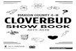 SHOW BOOK · PLANTS AND ANIMALS example: Vegetable Benefit Collage Page 235, Big Book of 4-H Cloverbud Activities. Cloverbud Show Book Page 9 Individual Exhibits Aerospace NOTE TO
