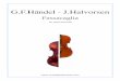G.F.Händel - J.Halvorsen · 2020. 4. 23. · G.F.Händel - J.Halvorsen Passacaglia for violin and cello