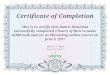 Certificate of Completion This is to certify that Ramzi ... · Certificate of Completion This is to certify that Ramzi Hemadou successfully completed 2 hours of How to make GIMP look