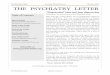 The Psychiatry Letter February ... · bipolar depression. Most cases of bipolar depression don't involve psychotic symptoms (delusions or hallucinations). So why do we speak of “antipsychotics”