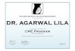 THE ASSOCIATION OF FELLOW GYNECOLOGISTS DR. AGARWAL … · BOBDE AMUL has participated as a DELEGATE in the CME Program held on 25th October 2015 Maharashtra Medical Council has granted