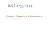 Legato Open Source Licenses · Legato Open Source Licenses Page 2 OPEN SOURCE PACKAGES - YOCTO These are the open source packages in the Legato 16.01.2 Yocto build. WP85 Package Name
